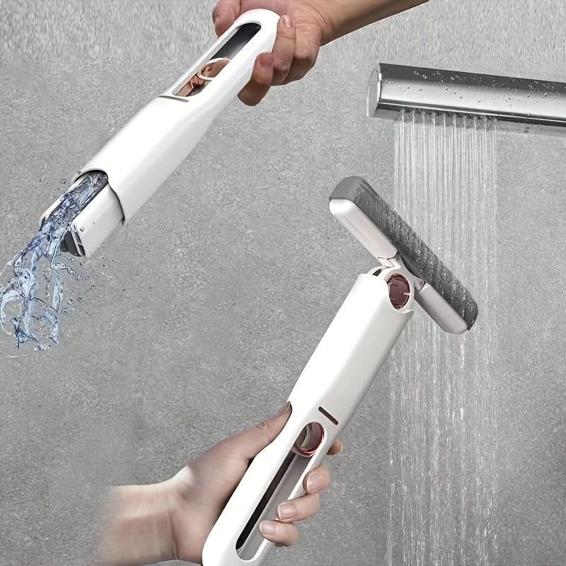 Self-NSqueeze Mini Mop: Portable, Hand-Free Cleaning Tool